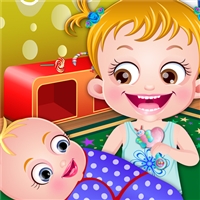 play Baby Hazel Sibling Surprise game