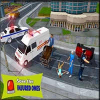 play Ambulance Rescue Games 2019 game