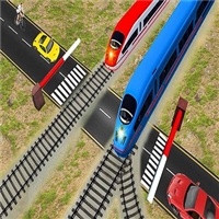 play Euro Railroad Crossing : Railway Train Passing 3D game