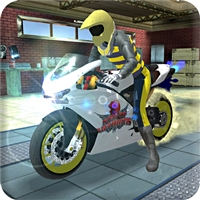 play Motorbike Simulator Stunt Racing game