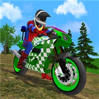 play Motorbike Stunt Super Hero Simulator game