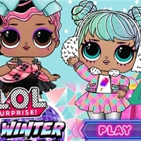play Baby Dolls Winter Disco game