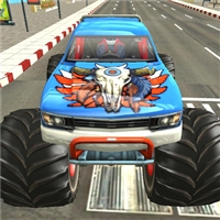 play Monster Truck City Parking game