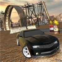 play Muddy Village Car Stunt game