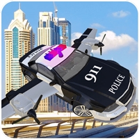 play Police Flying Car Simulator game