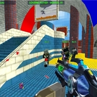 play Blocky Gun Paintball 3 game