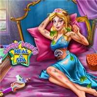 play Sleepy Beauty Heal and Spa game