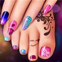 play Nail Art Fashion Salon game