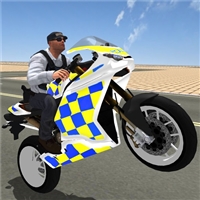 play Super Stunt Police Bike Simulator 3D game