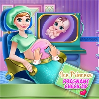 play Ice Princess Pregnant Check Up game