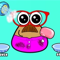 play Pou Caring game