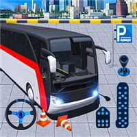 play Modern Bus Parking Advance Bus Games game