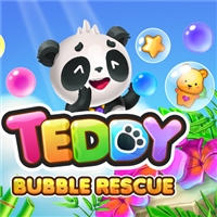 play Teddy Bubble Rescue game