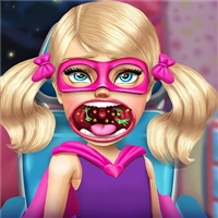 play Doll Sister Throat Doctor game