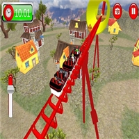 play Roller Coaster Crazy Drive Game game