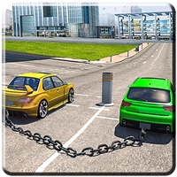 play Chained Cars Impossible Tracks Game game