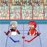 play Puppet Hockey Battle game