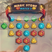 play Magic Stone Match 3 Deluxe game