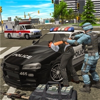 play Police cop driver simulator game