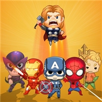 play SuperHeroMerge game