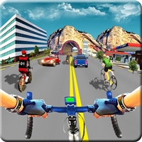 play Real BiCycle Racing Game 3D game