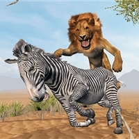 play Lion King Simulator: Wildlife Animal Hunting game