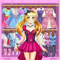 play Anime Kawaii Dress Up game