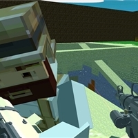 play Pixel Arena Game FPS game