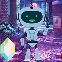 play Newfangled Robot Escape game