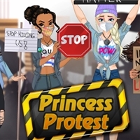 play Princess Protest game