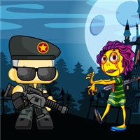 play Zombie Shooter 2D game
