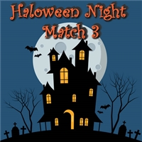 play Halloween Night Match 3 game