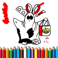 play Halloween Coloring Book game