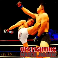 play Fighting Match Jigsaw game