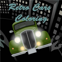 play Retro Cars Coloring game