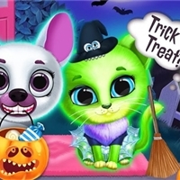 play Scary Makeover Halloween Pet Salon game