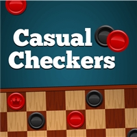 play Casual Checkers game