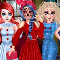 play Princess Halloween Party Prep game