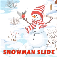 play Snowman Slide game