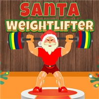 play Santa Weightlifter game