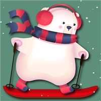 play Ski Xmas game