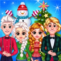 play Frozen Princess Christmas Celebration game