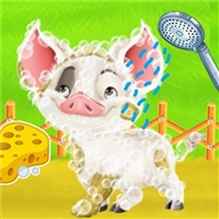 play Baby Taylor Farm Tour Caring Animals game