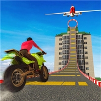 play Sky Bike Stunt 3D game