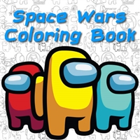 play Space Wars Cartoon Coloring game
