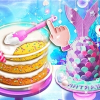 play Unicorn Chef Design Cake game