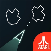 play Atari Asteroids game