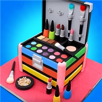 play Girl Makeup Kit Comfy Cakes Pretty Box Bakery Game game