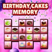 play Birthday Cakes Memory game