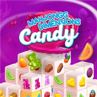 play Mahjongg Dimensions Candy 640 seconds game